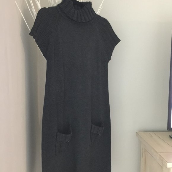 Calvin Klein Turtleneck Sweater Dress M - Picture 4 of 16